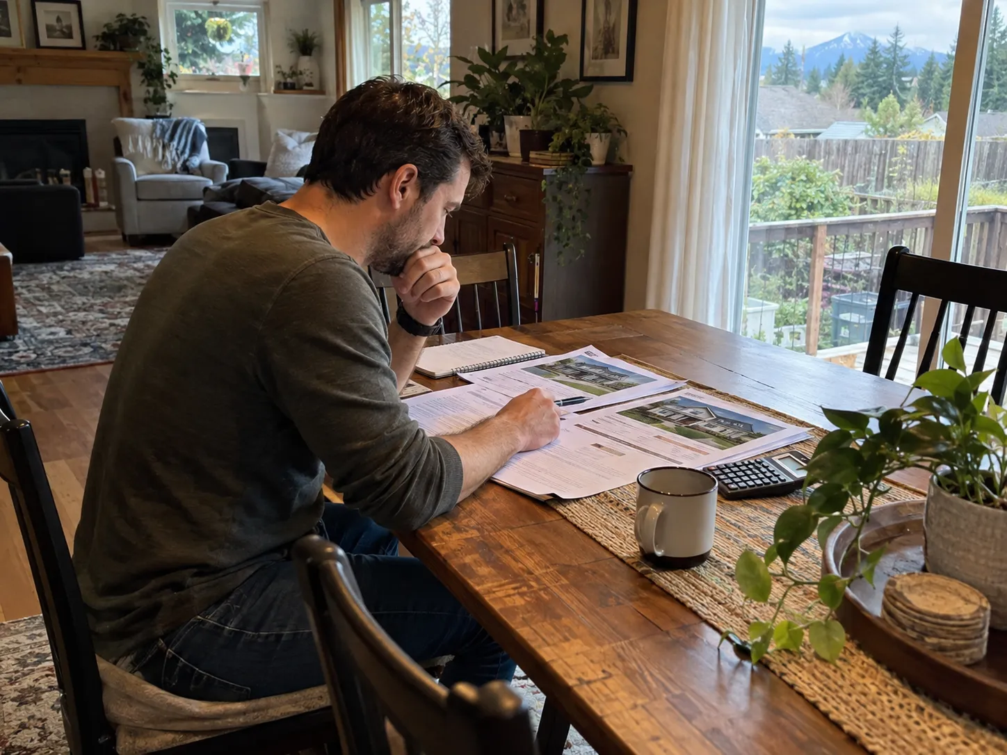 Puyallup homeowner comparing a direct cash offer with a traditional home sale